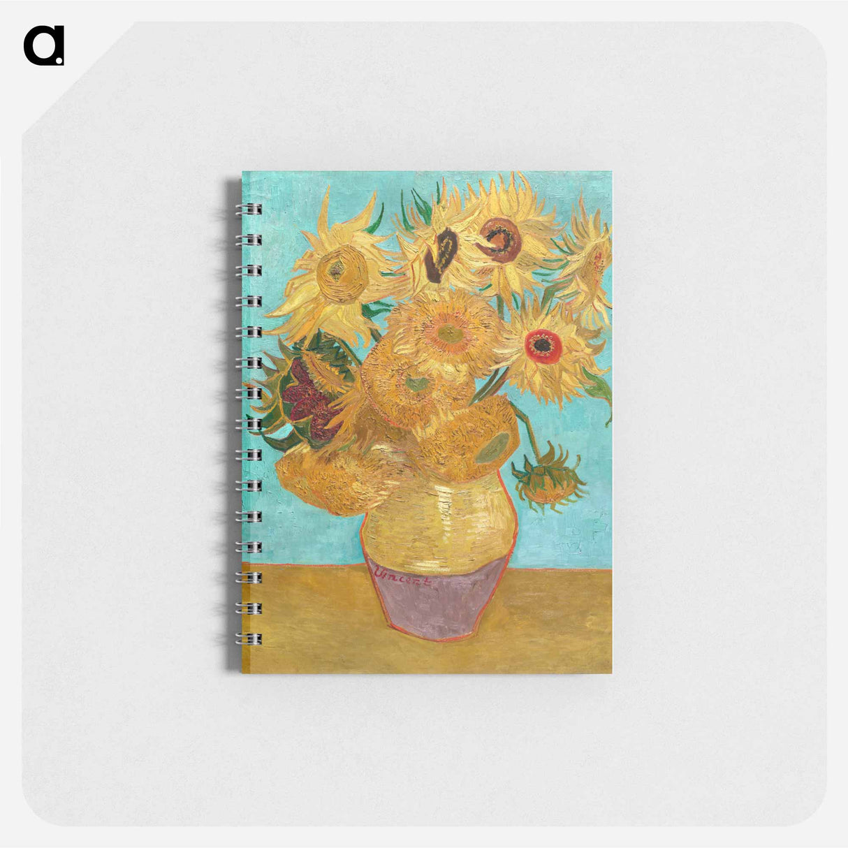 Vase with Twelve Sunflowers - フィンセント ファン ゴッホ Memo.