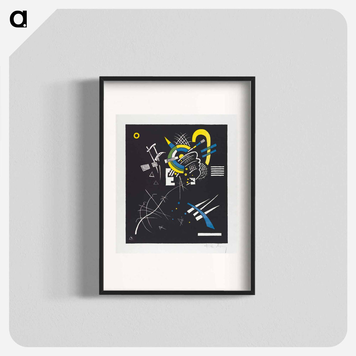 Kleine Welten VII (Small Worlds VII) - Wassily Kandinsky Poster.