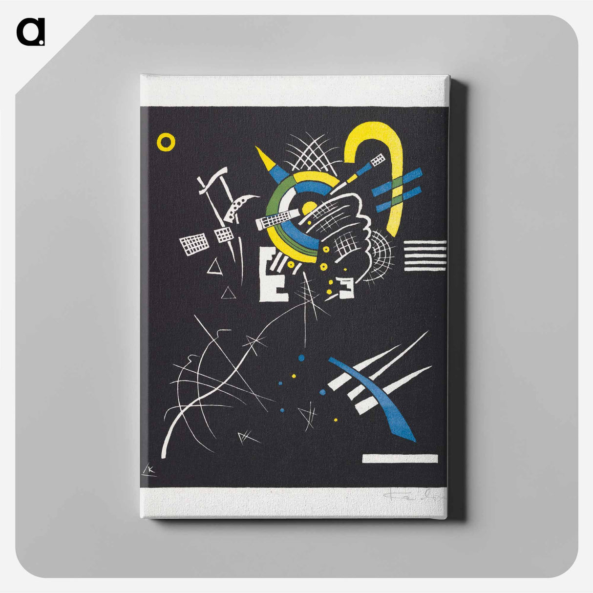 Kleine Welten VII (Small Worlds VII) - Wassily Kandinsky Canvas.