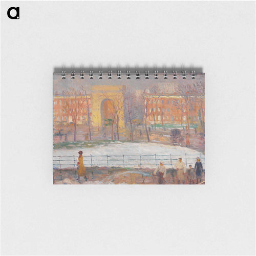 Street Cleaners, Washington Square - ウィリアム ジェームス グラッケンズ Memo.