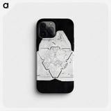 Wilson Bentley's Snowflake 482 - ウィルソン ベントレー Phone Case.