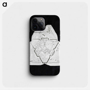 Wilson Bentley's Snowflake 482 - Wilson Bentley Phone Case.