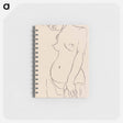 アートメモ帳-Naked woman showing her breasts
 - イェール大学アートギャラリー Memo.