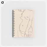 アートメモ帳-Naked woman showing her breasts
 - イェール大学アートギャラリー Memo.