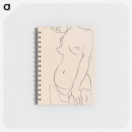 アートメモ帳-Naked woman showing her breasts
 - イェール大学アートギャラリー Memo.
