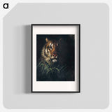 Tiger's Head - アボット ハンダーソン セイヤー Poster.