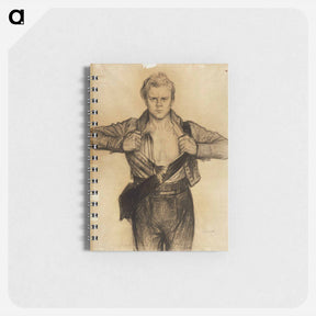 アートメモ帳-The wounded soldier from the poem döbeln at jutas - アルバート エーデルフェルト Memo.