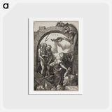 アートポストカード-Harrowing of Hell; Christ in Limbo - アルブレヒト デューラー Postcard.