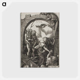 アートポストカード-Harrowing of Hell; Christ in Limbo - アルブレヒト デューラー Postcard.