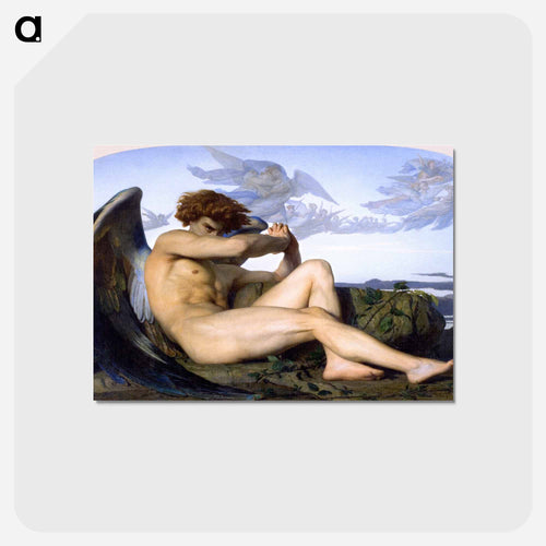 Fallen Angel - アレクサンドル カバネル Postcard.