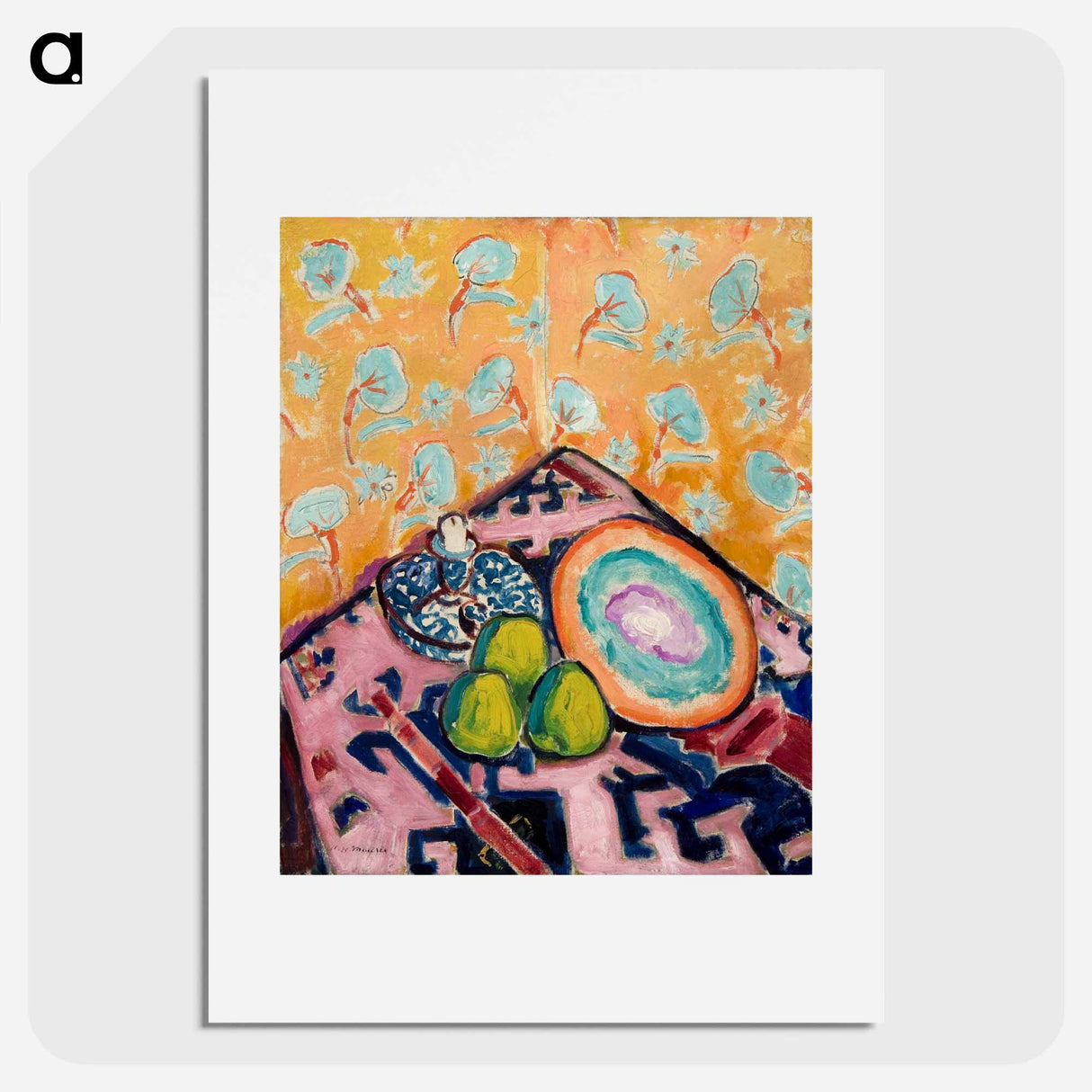 Still Life - アルフレッド ヘンリー マウラー Poster.