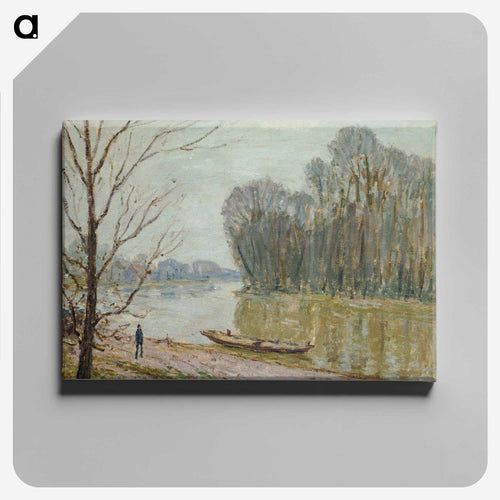 The Loire - アルフレッド シスレー Canvas.