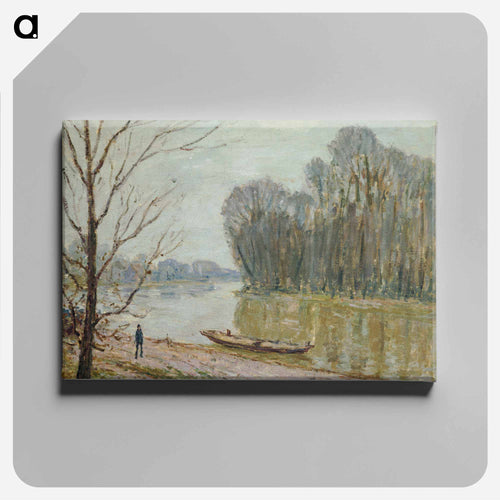The Loire - アルフレッド シスレー Canvas.