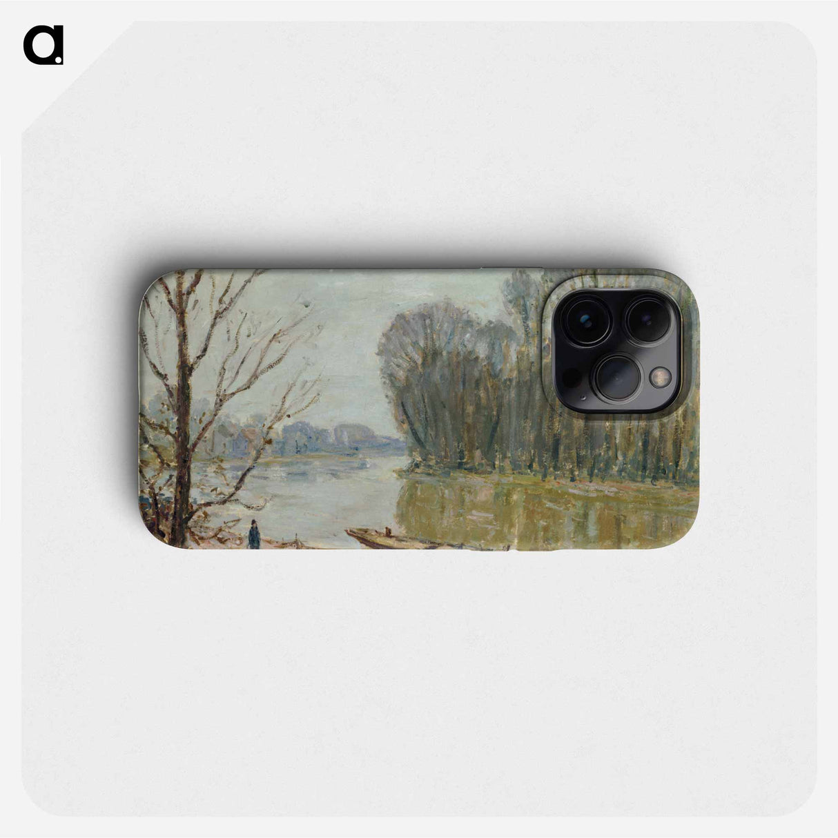 The Loire - アルフレッド シスレー Phone Case.