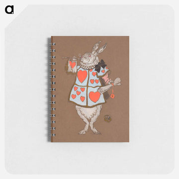 White Rabbit with Herald's Costume Design - 不思議の国のアリス Memo.