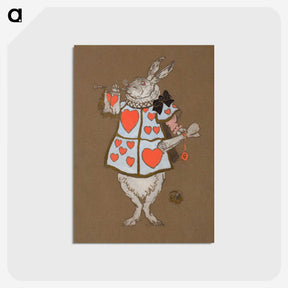 1-1_Alice-In-Wonderland_postcard