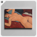 The couché - Amedeo Modigliani Canvas.