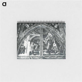 アートメモ帳-Scenes from the Life of St.Christopher - アンドレア マンテーニャ Memo.