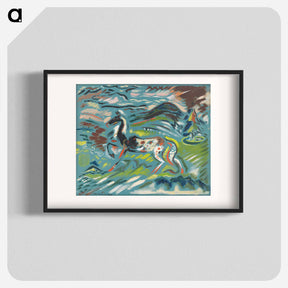 アートポスター-Horse - アーノルド ピーター ワイズ クビンチャン Poster.