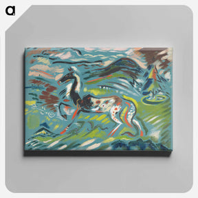 アートパネル-Horse - アーノルド ピーター ワイズ クビンチャン Canvas.