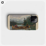 American hunting scenes: "a good chance" - アーサー フィッツウィリアム テイト Phone Case.