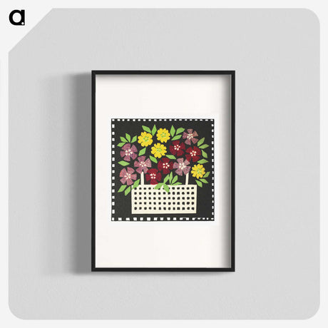 1-1_Basket-of-Flowers_blk