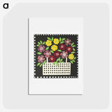 1-1_Basket-of-Flowers_hagaki