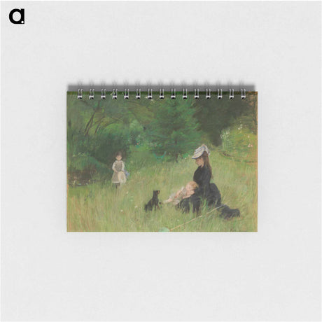 アートメモ帳-Dans le parc
 - ベルト モリゾ Memo.