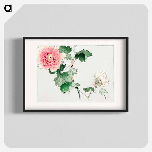 Tree Peony, Illustration from Bijutsu Sekai
 - 美術世界 Poster.