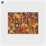 アートポストカード-Abstract Pattern Background
 - 大英図書館 Postcard.