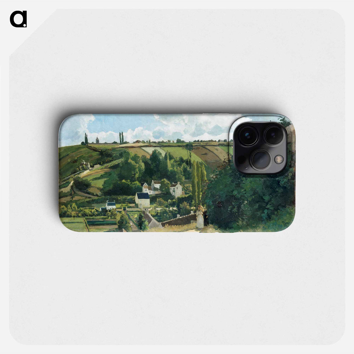 Jalais Hill, Pontoise - Camille Pissarro Phone Case.