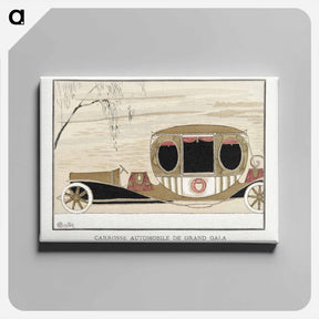 アートパネル-Grand Gala Automobile Coach
 - シャルル マルタン Canvas.