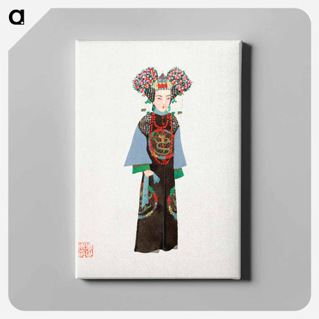 アートパネル-Chinese Empress Costume
 - 中国の衣装 Canvas.
