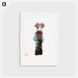 アートポストカード-Chinese Empress Costume
 - 中国の衣装 Postcard.