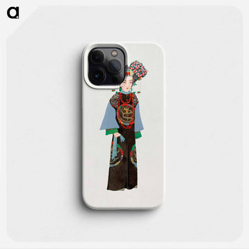 Chinese Empress Costume
 - 中国の衣装 Phone Case.