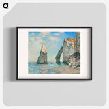 The Cliffs at Étretat - Claude Monet Poster.