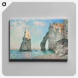 The Cliffs at Étretat - クロード モネ Canvas.