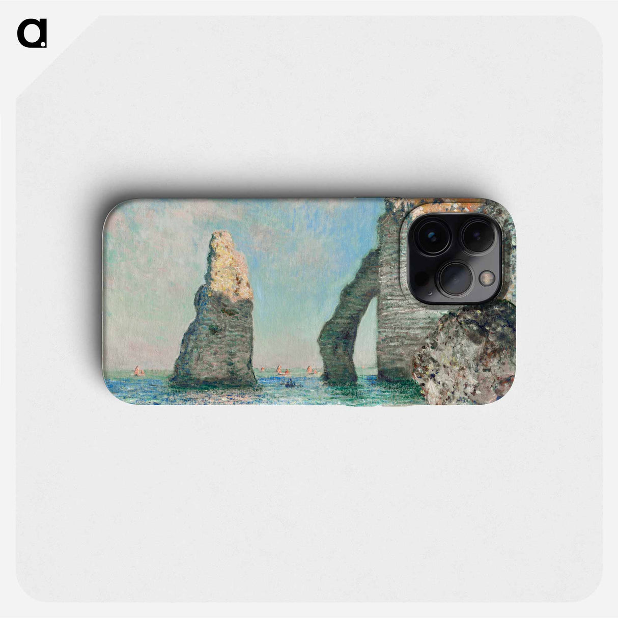 The Cliffs at Étretat - クロード モネ Phone Case.