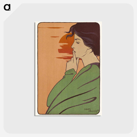 アートポストカード-L'Heure du silence
 - クリーブランド美術館 Postcard.