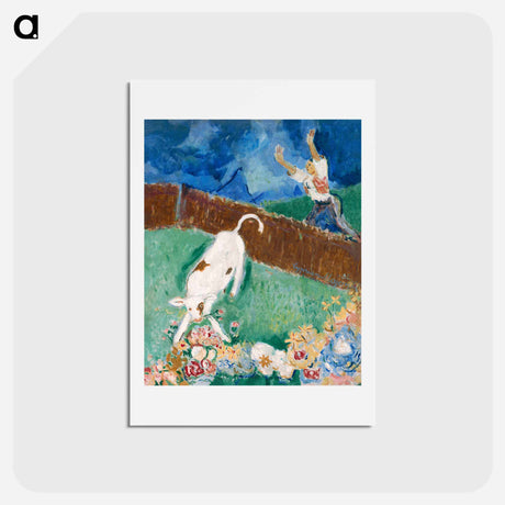 アートポストカード-Calf
 - シプリアン マジェルニク Postcard.