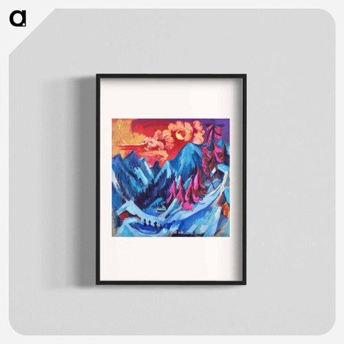 Winter Landscape in Moonlight
 - Detroit Institute of Arts Poster.