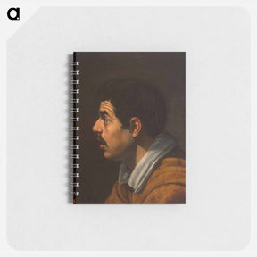アートメモ帳-Head of a Man - ディエゴ ベラスケス Memo.