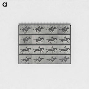 アートメモ帳-Galloping Horse and Rider
 - エドワード マイブリッジ Memo.