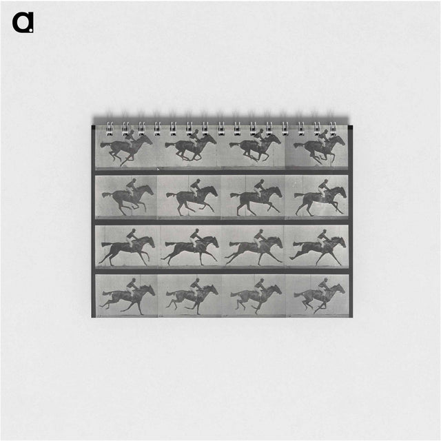 アートメモ帳-Galloping Horse and Rider
 - エドワード マイブリッジ Memo.