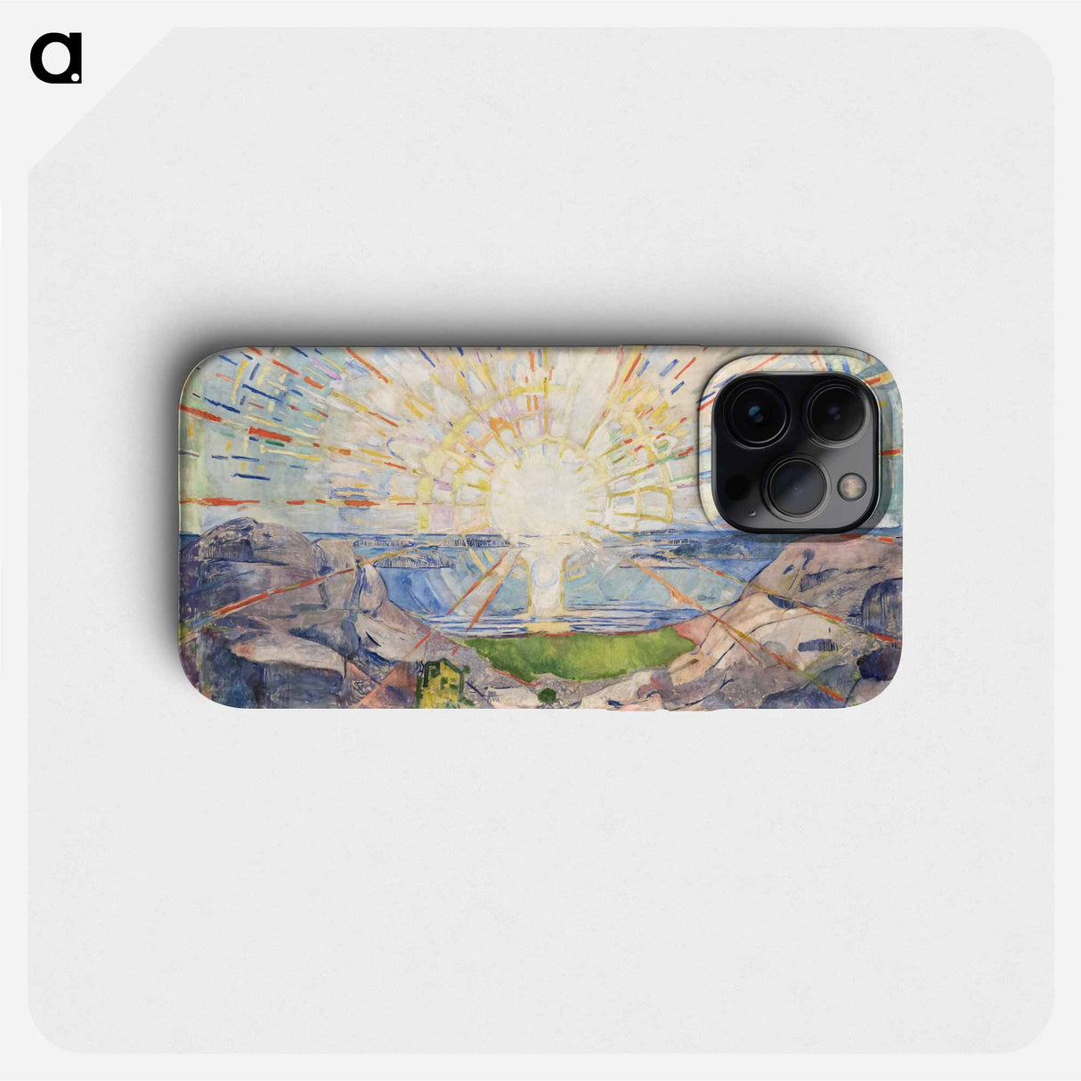 Solenintro - Edvard Munch Phone Case.