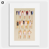 College crews - Edward Penfield Poster.