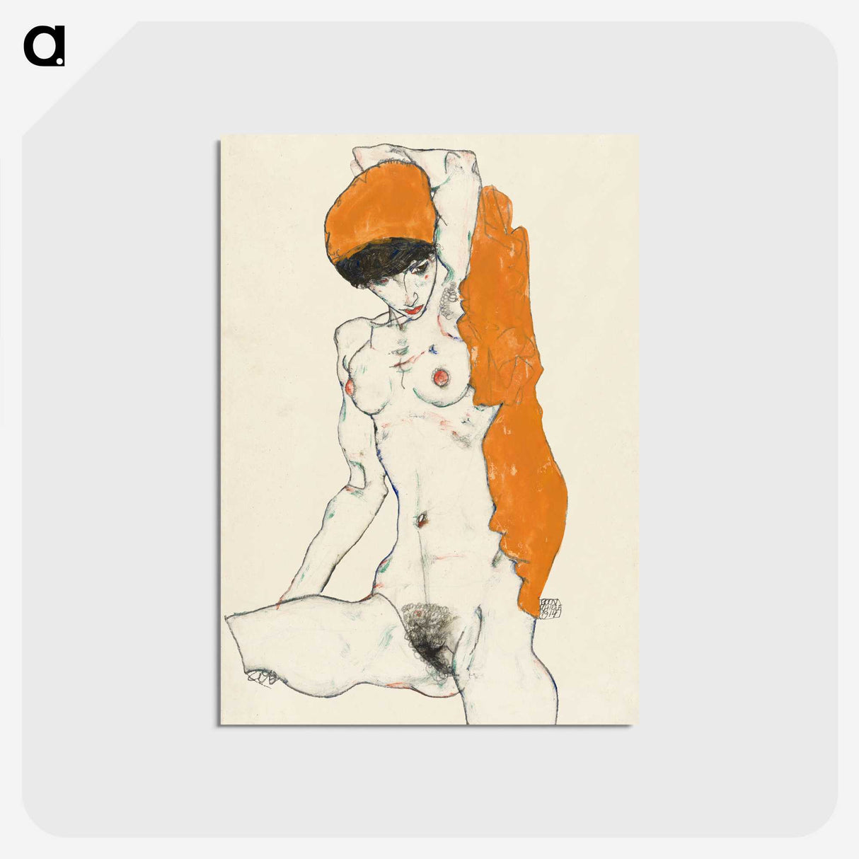 1-1_Egon-Schiele_postcard