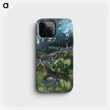 View of Toledo - エル グレコ Phone Case.