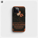 Folly or Saintliness - Ethel Reid Phone Case.