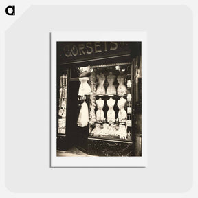 アートポストカード-Boulevard de Strasbourg, Corsets
 - ウジェーヌ アジェ Postcard.